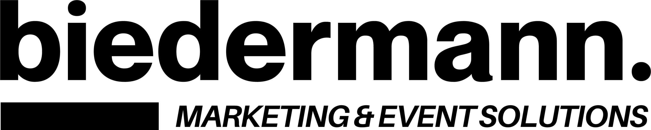 Veranstalter Logo der Firma: biedermann. - Marketing & Event solutions